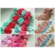 Peonies Chiffon Flower Trim (MEDIUM)  (Pack of 6)